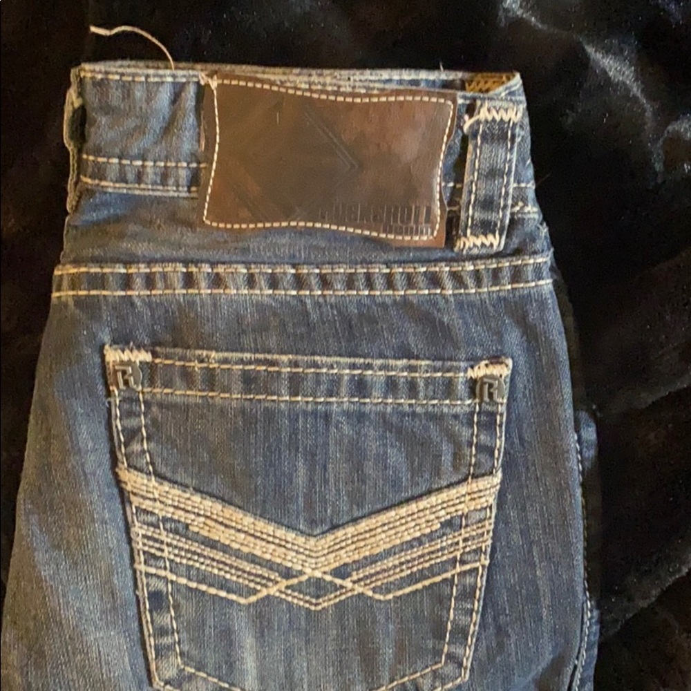 Men’s rock and roll denim jeans